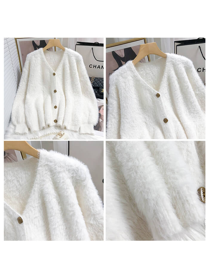 XÁC MINH | CARDIGAN SHAGY KNIT