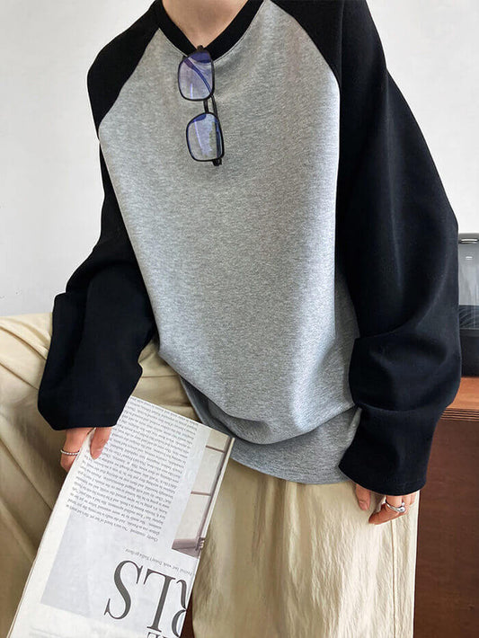 VERILADY | Áo thun dài kết hợp nhiều màu