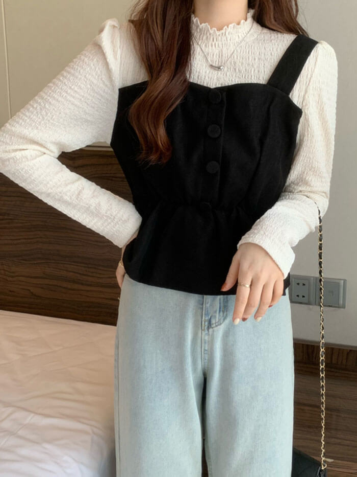 VERILADY | NÚT VEST LỚP ÁO PHÁP