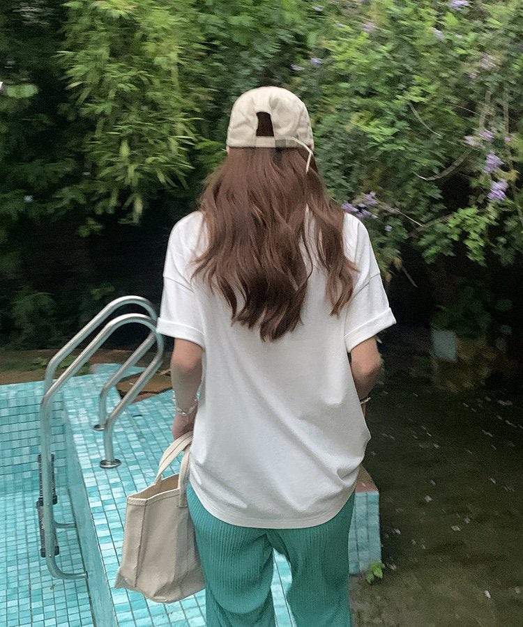 ハイウエストプリーツワイドルーズパンツ 17