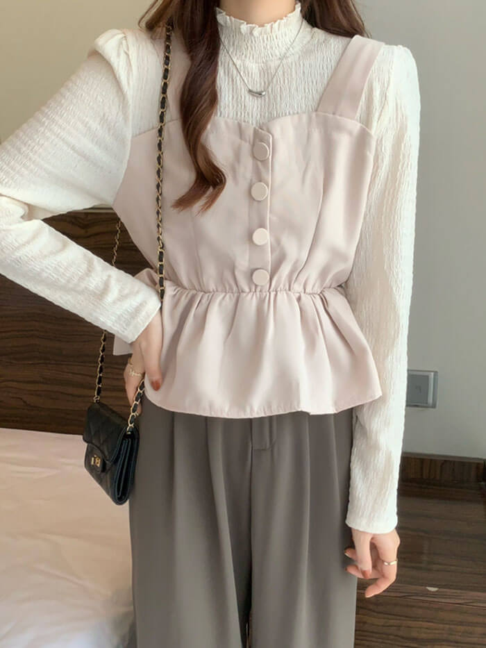 VERILADY | NÚT VEST LỚP ÁO PHÁP