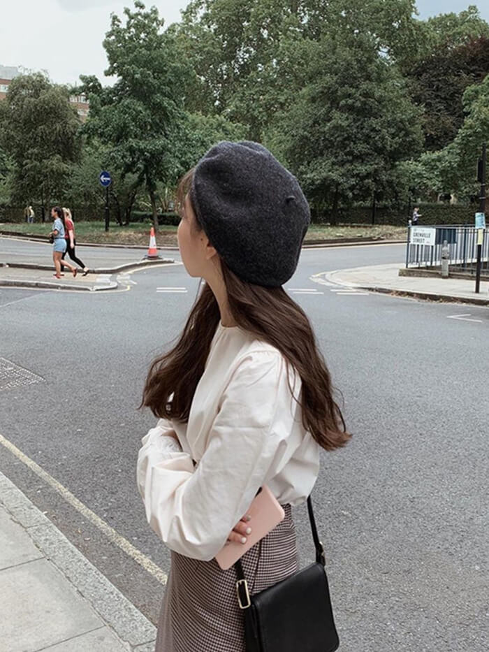 VERILADY | Mũ beret dễ thương phong cách retro dành cho người lớn