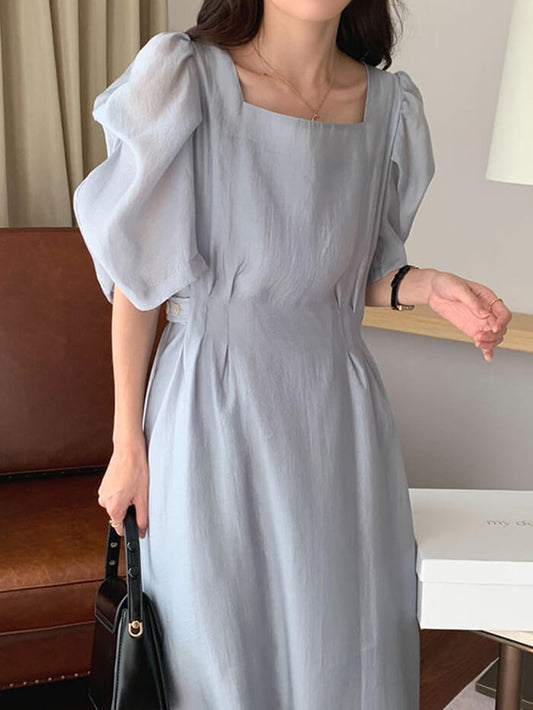 VERILADY | Đầm tay phồng chuyển eo