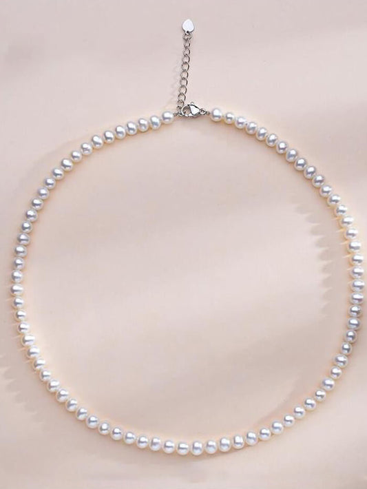 VERILADY | DÂY CỔ NGỌC TRAI NƯỚC TƯƠI 3.5~4.5mm