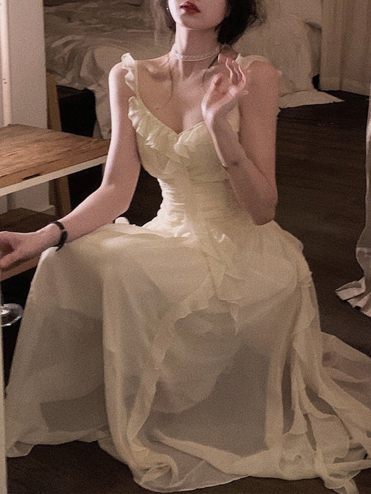 VERILADY | Váy Cami Loe kiểu Pháp