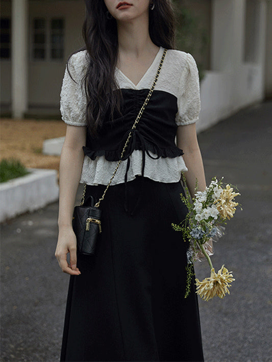 XÁC MINH | Áo đan dây đan Bustier