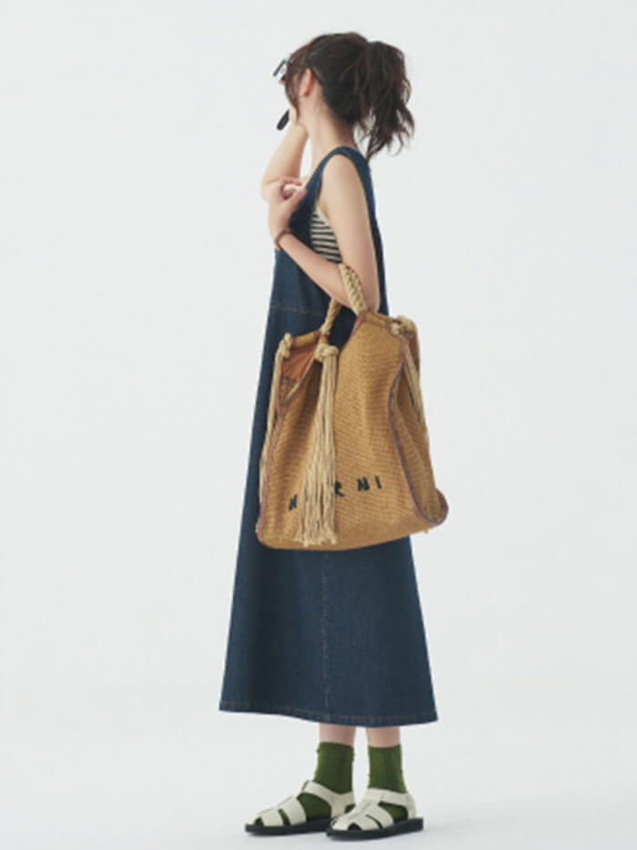 XÁC MINH | Denim Cổ Chữ V Janska