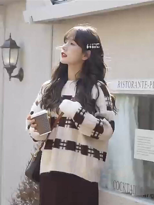 VERILADY | QUẦN SỌC NỬA CỔ TUỔI