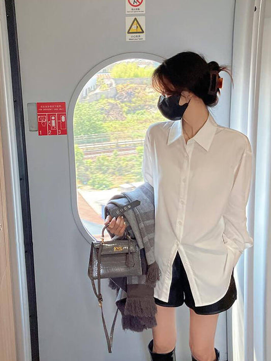 VERILADY | Áo sơ mi giản dị giảm béo