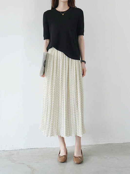 VERILADY |Chân váy xếp ly