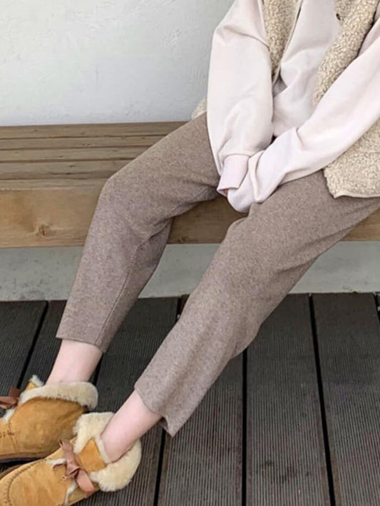 VERILADY | Quần ống rộng dệt kim