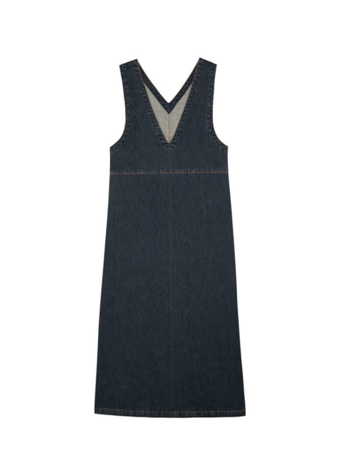 XÁC MINH | Denim Cổ Chữ V Janska