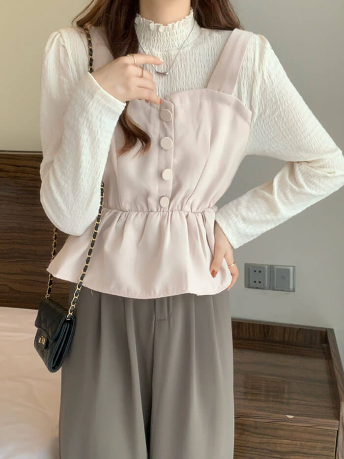 VERILADY | NÚT VEST LỚP ÁO PHÁP
