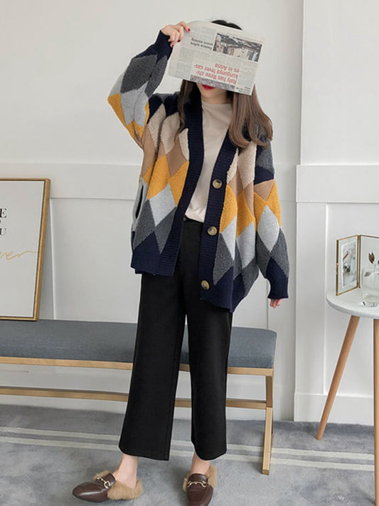 XÁC MINH | Áo len dệt kim Argyle