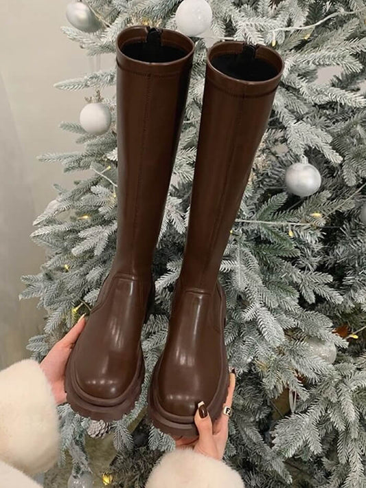 XÁC MINH | Giày bốt jockey nền tảng