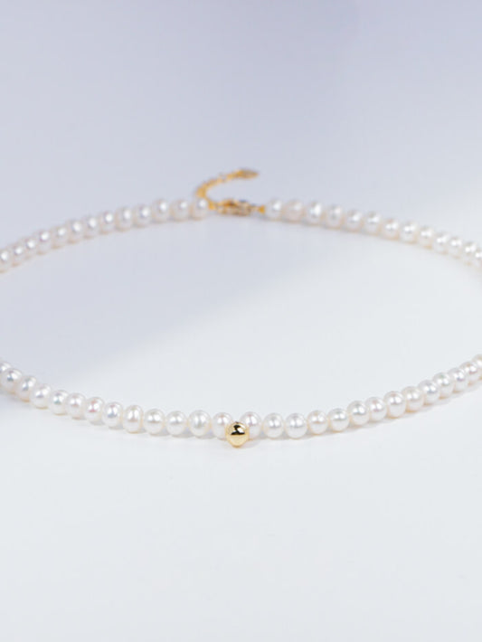 VERILADY | DÂY CHUYỀN NGỌC TRAI NƯỚC TƯƠI 4~4.5mm