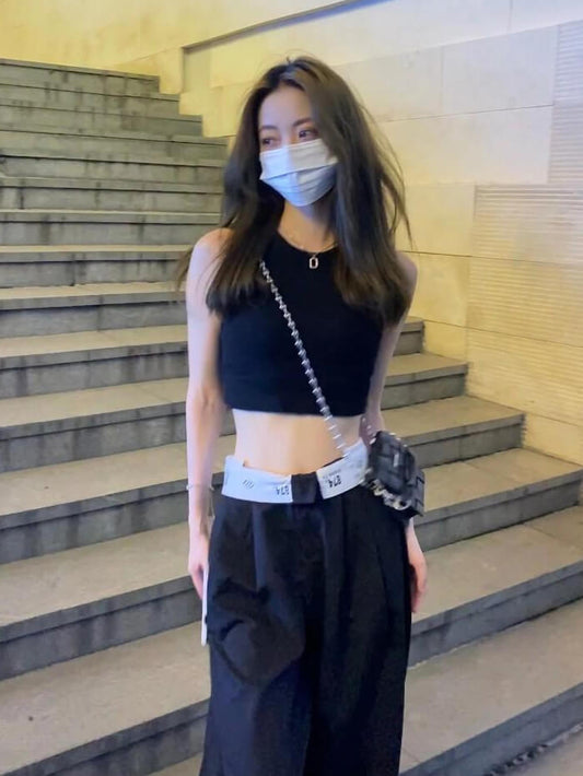 VERILADY | ハイウエストドレープスラックス