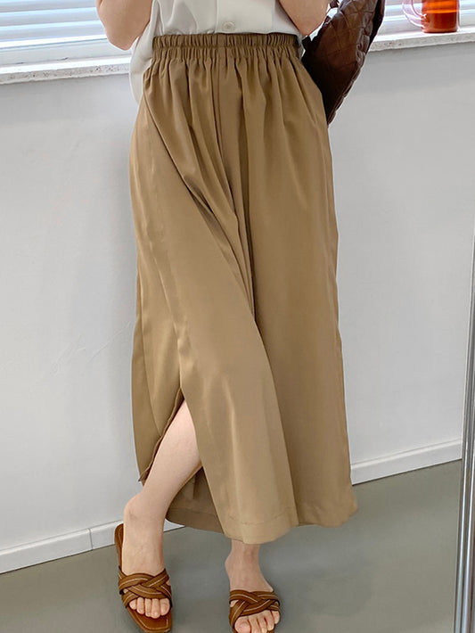 VERILADY |Quần ống rộng xếp nếp