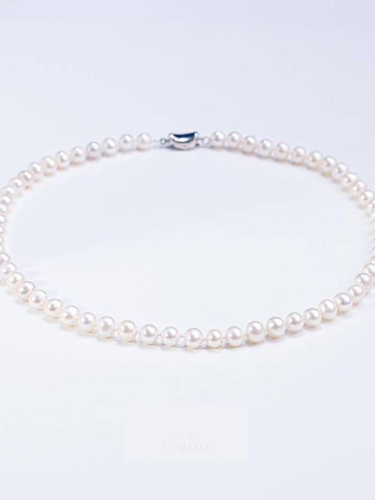 VERILADY | DÂY CHUYỀN NGỌC TRAI NƯỚC TƯƠI 7~8mm