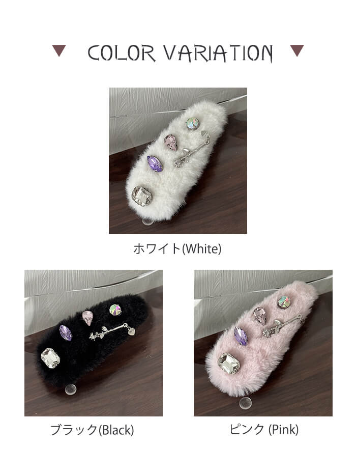 VERILADY | Kẹp tóc đính đá zircon