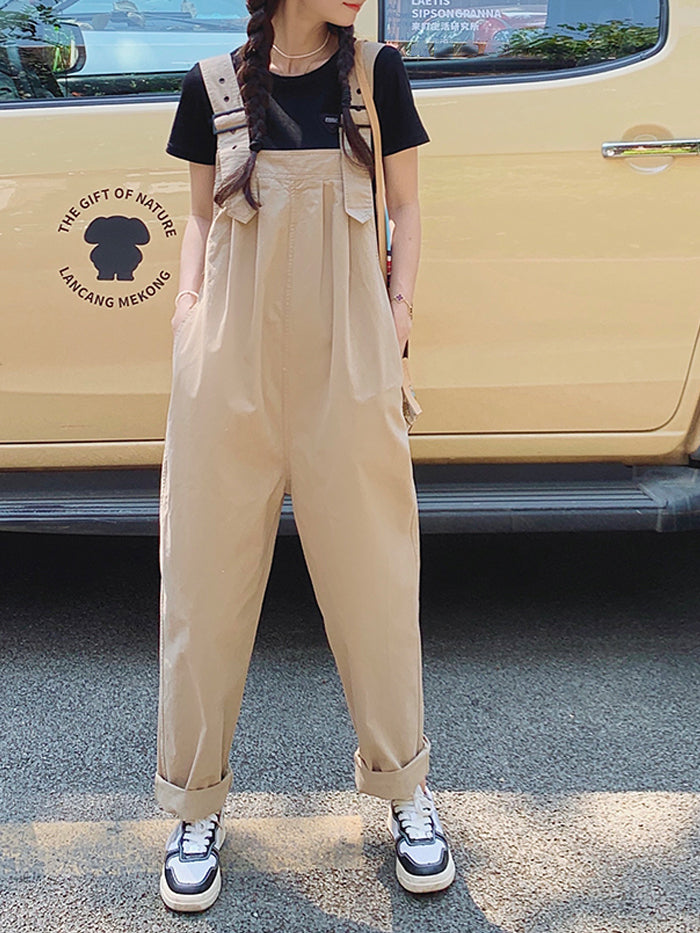 VERILADY | Tシャツサロペット2点セットアップ