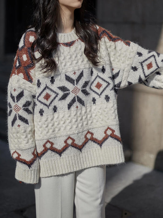 XÁC MINH | Áo dệt kim Argyle cổ điển