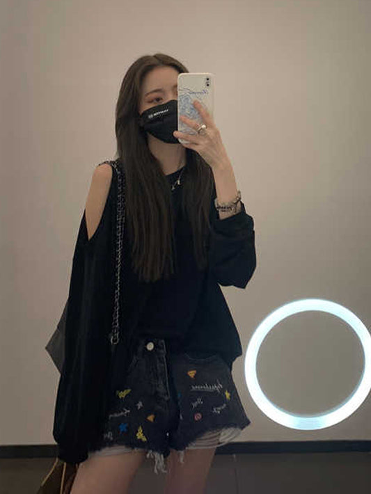 VERILADY | 肩見せフェミニン長袖トップス オープンショルダー