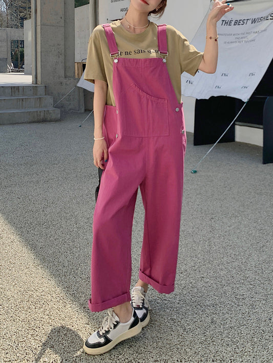 VERILADY | Quần Skinny Salopette Phong Cách Hàn Quốc