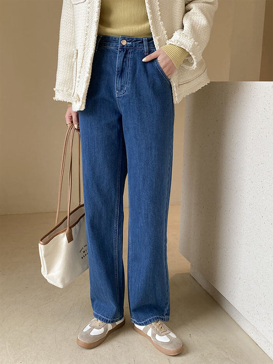 VERILADY | QUẦN DENIM RỘNG CỔ ĐIỂN