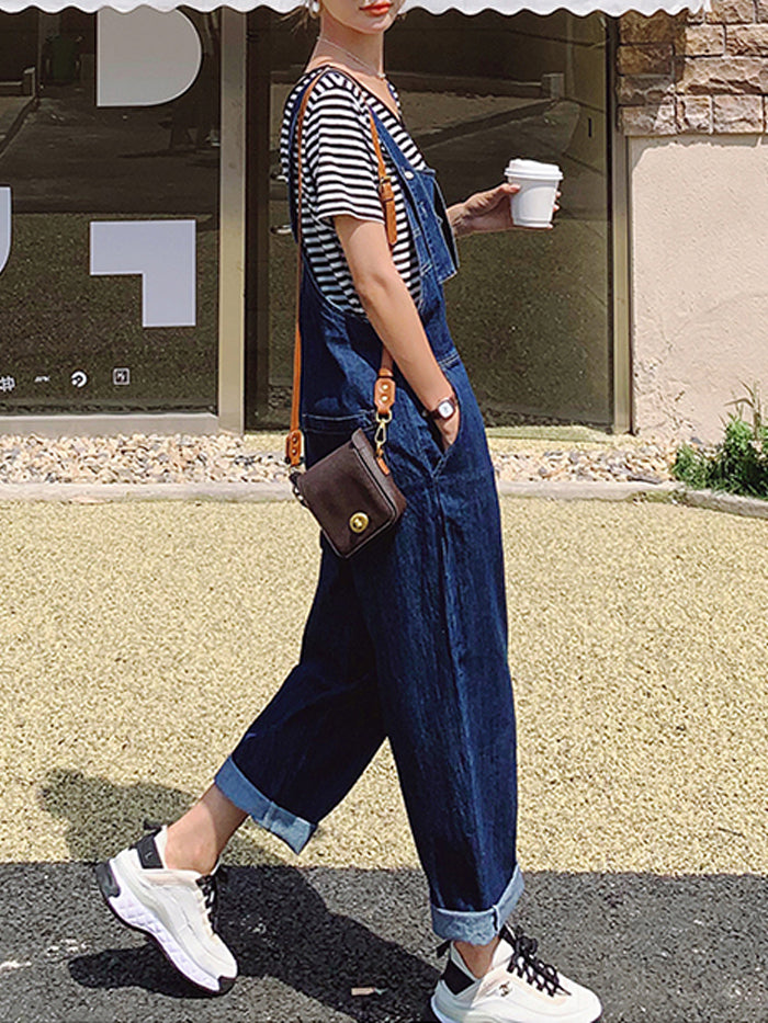 VERILADY | Tシャツサロペット2点セットアップ