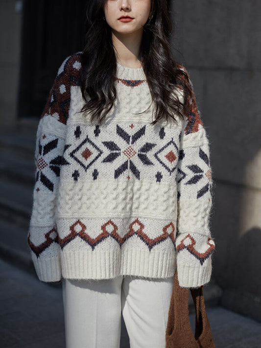 XÁC MINH | Áo dệt kim Argyle cổ điển