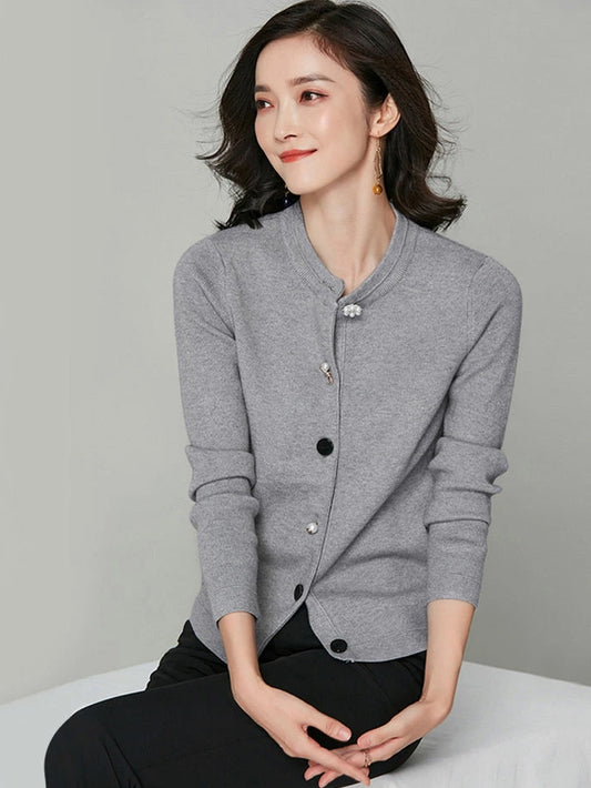 VERILADY | Áo len dệt kim dày rộng cho nữ