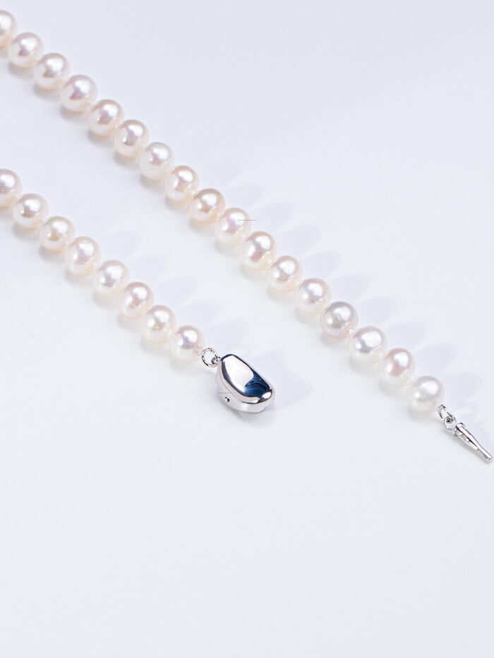 VERILADY | DÂY CHUYỀN NGỌC TRAI NƯỚC TƯƠI 7~8mm