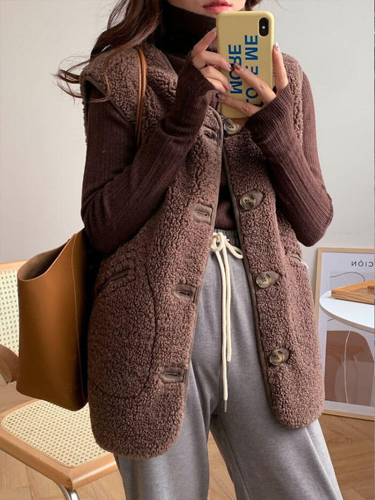 VERILADY | Vest Boa Fluffy