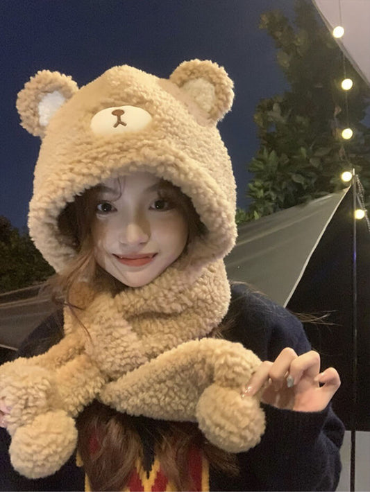 VERILADY | Khăn trùm đầu dễ thương của Kuma-chan