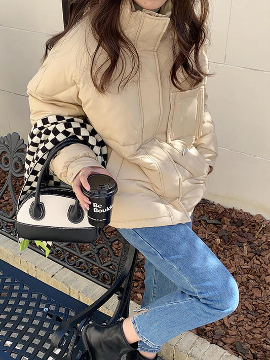 VERILADY | Áo khoác giữa cổ đứng có đệm