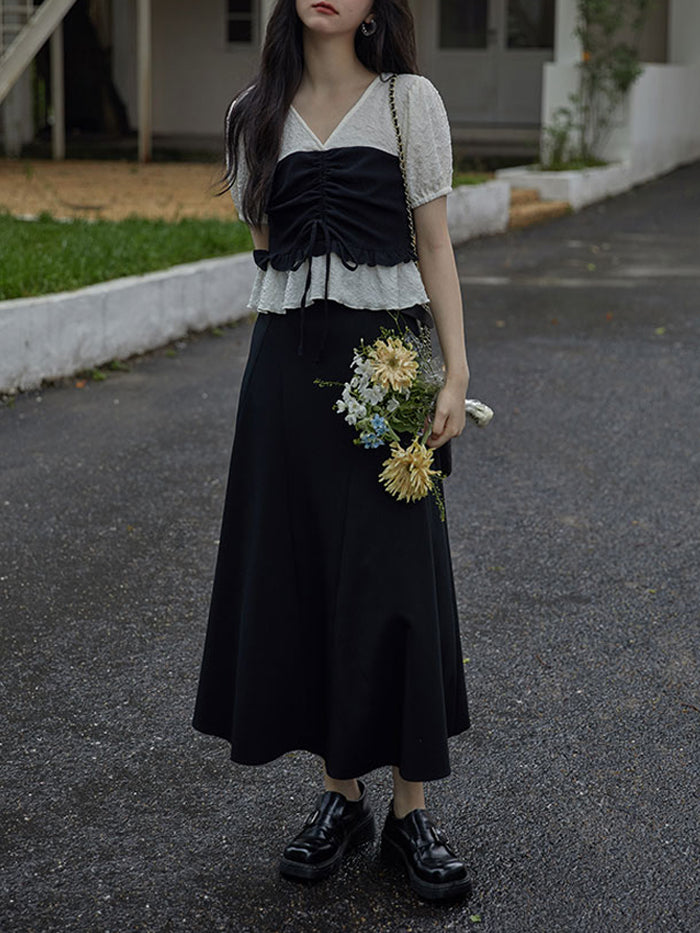 XÁC MINH | Áo đan dây đan Bustier