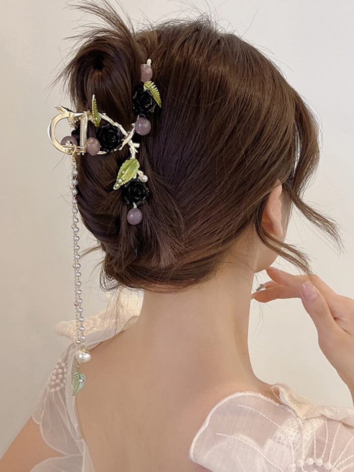 VERILADY | Kẹp tóc hoa hồng