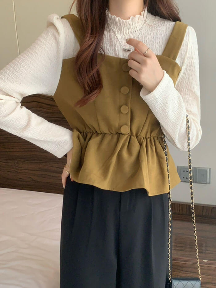 VERILADY | NÚT VEST LỚP ÁO PHÁP