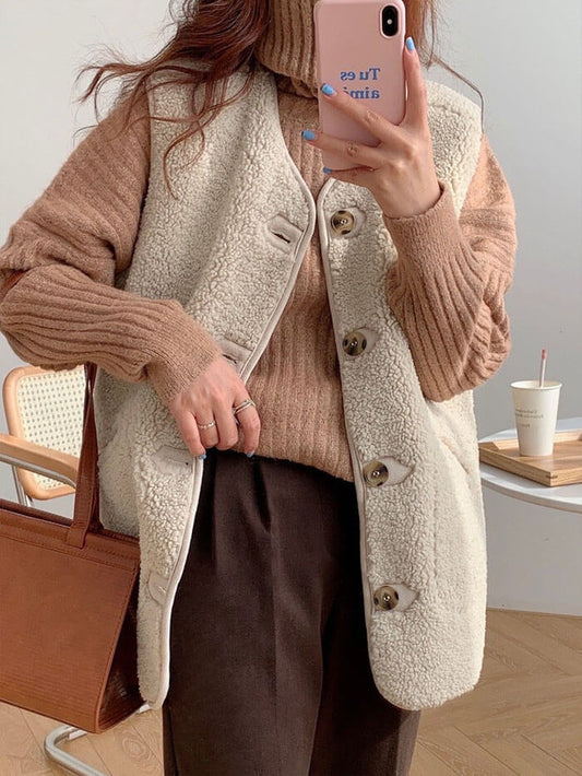 VERILADY | Vest Boa Fluffy