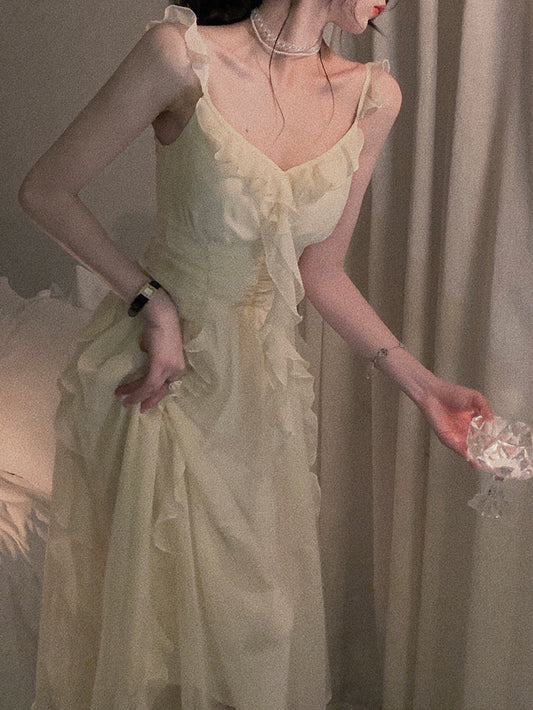 VERILADY | Váy Cami Loe kiểu Pháp