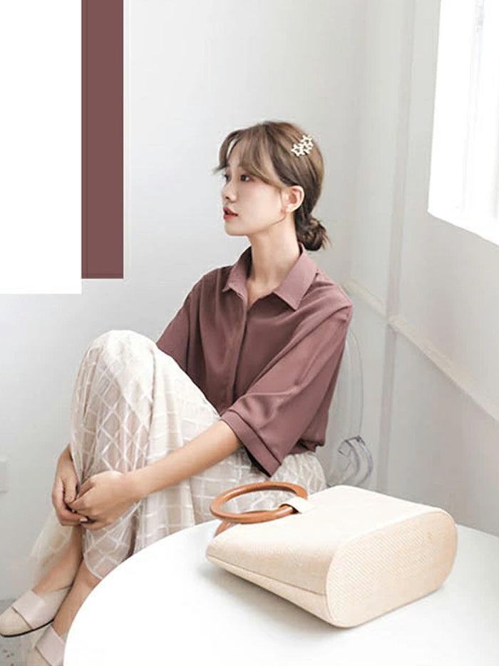 VERILADY Áo Cổ Tròn Xuân Hè