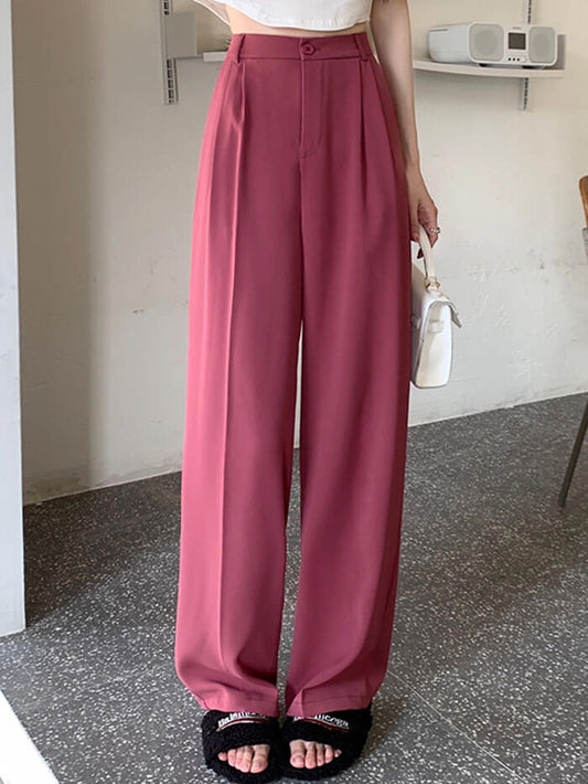 VERILADY | ハイウエストスラックスパンツ