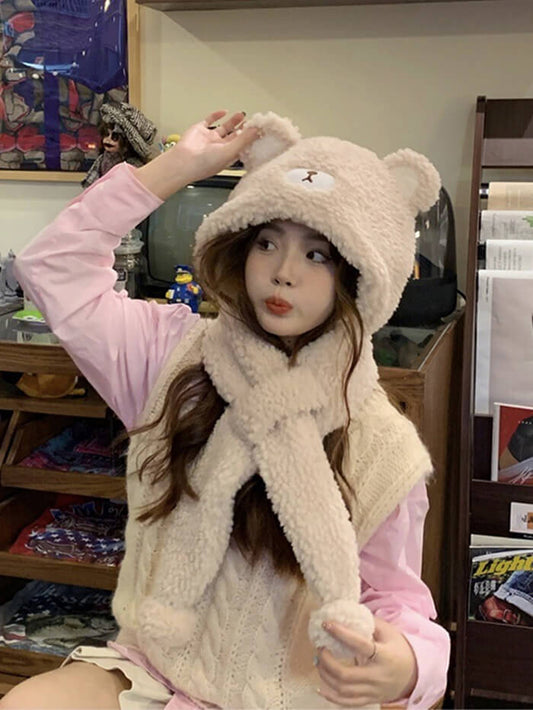 VERILADY | Khăn trùm đầu dễ thương của Kuma-chan