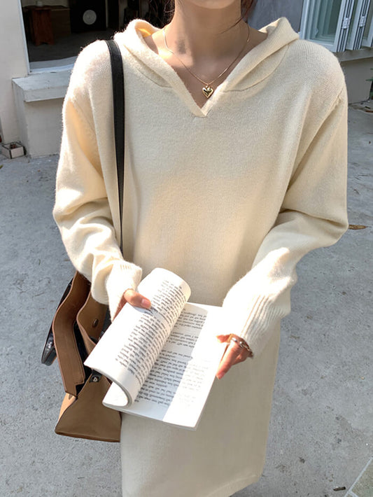 VERILADY | Đầm hoodie dáng rộng