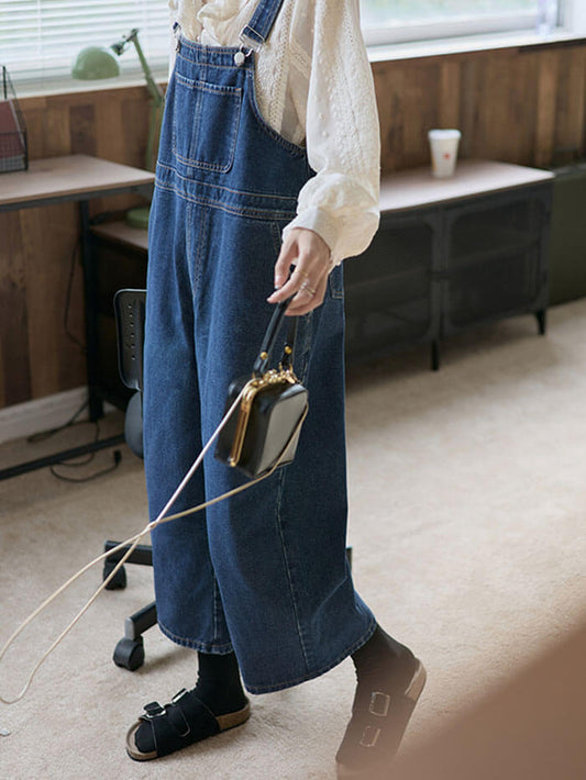 XÁC MINH | Denim Salopette lỏng lẻo