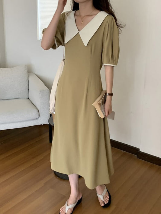 VERILADY | Váy chữ A màu lớn