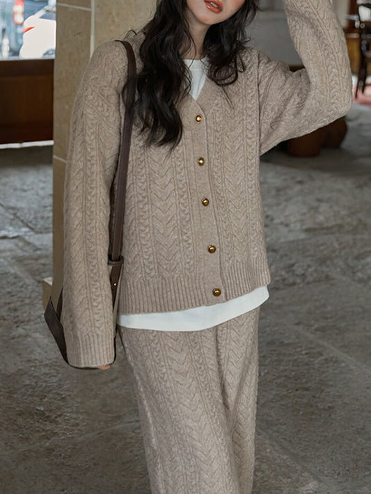 VERILADY | Cardigan đan dày Thu Đông