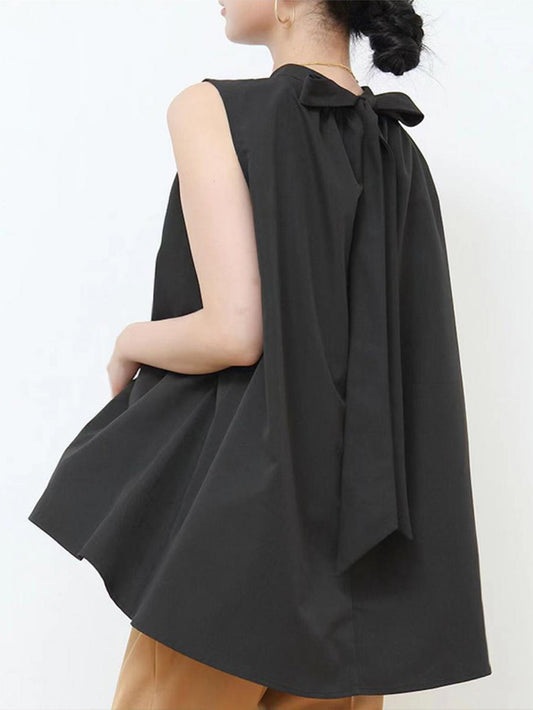 VERILADY | Áo sơ mi thắt nơ sau lưng dễ thương cho người lớn