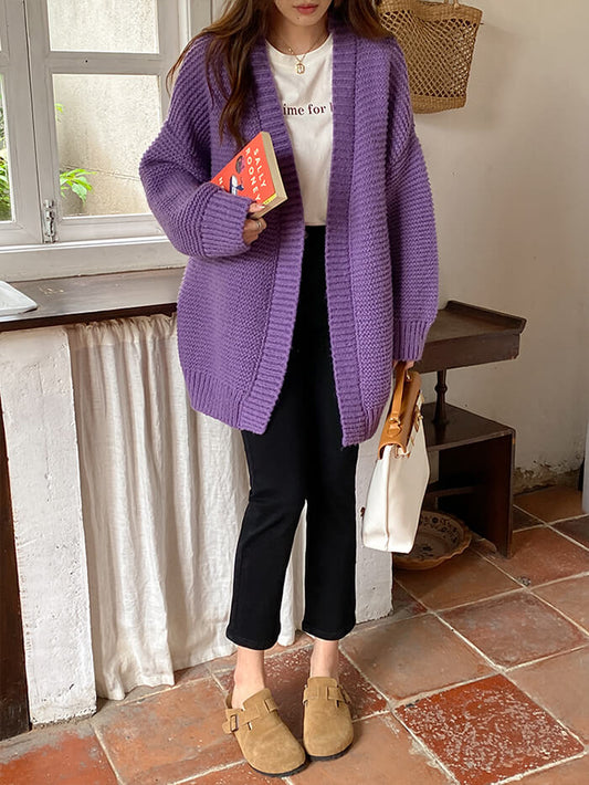 VERILADY | Áo đan len khổ thấp đan thủ công